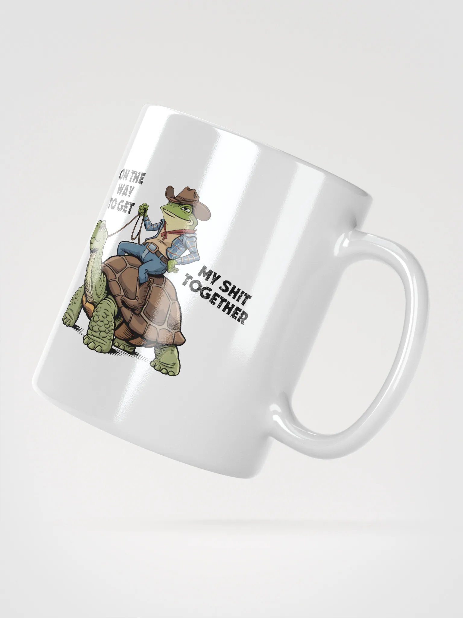 Frog Cowboy Adventure Mug product image (4)