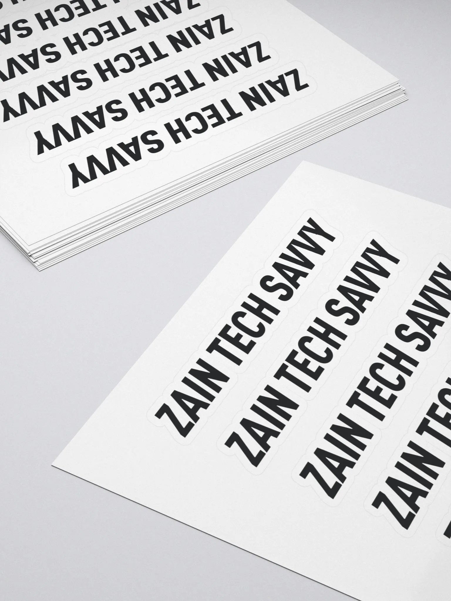 ICON - ZAIN TECH SAVVY Stickers (6 Pack) product image (4)