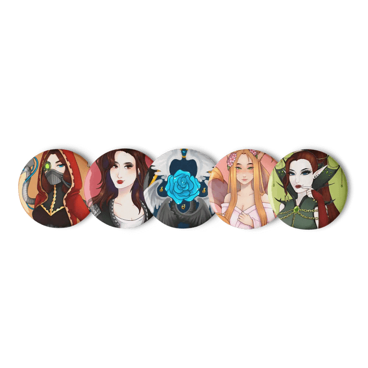 ASMR Tales Ladies Pin Set 2 product image (1)