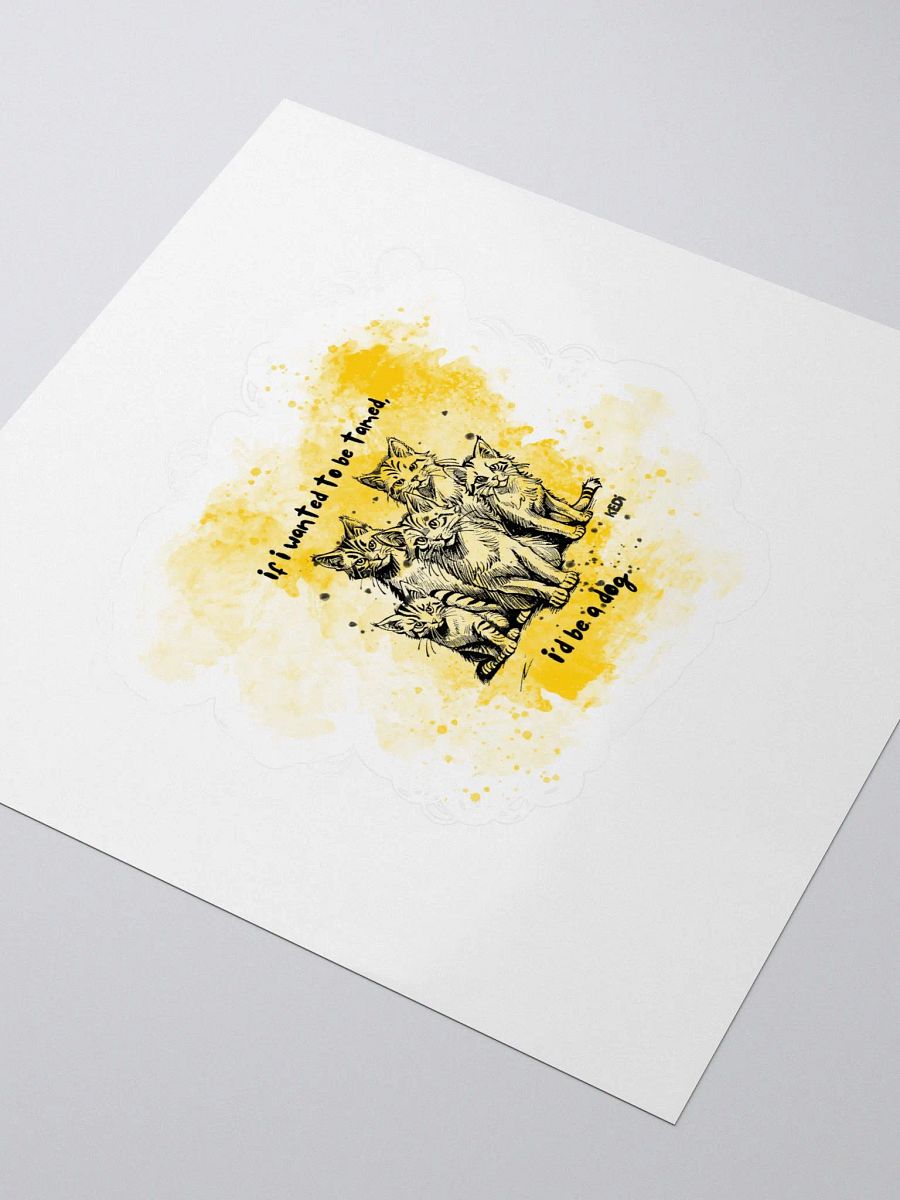 Rebellious Cats Stickers product image (3)