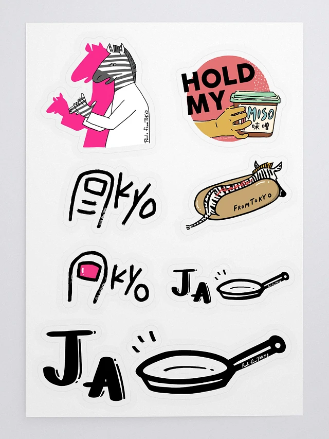 Paolo fromTOKYO Assorted Stickers product image (1)