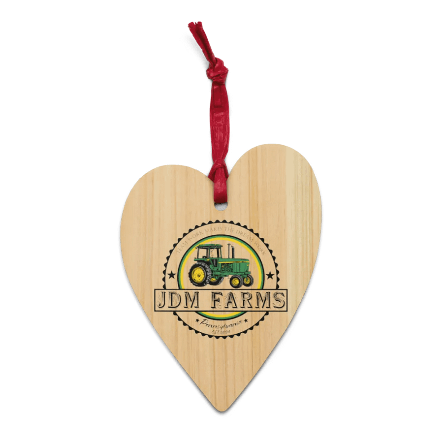 Rustic Tractor Wooden Ornaments product image (2)