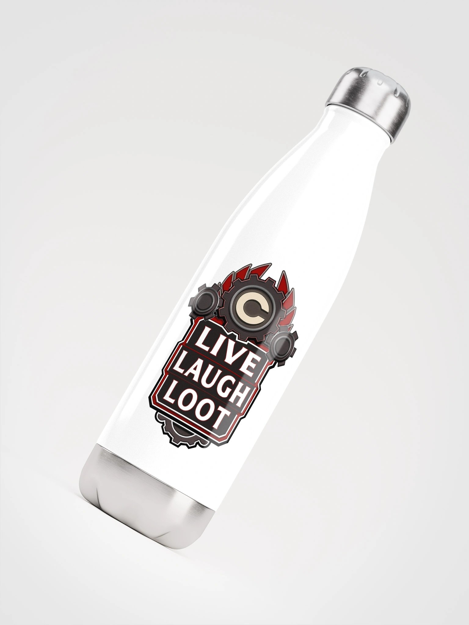 Live Laugh Loot Water Bottle product image (4)