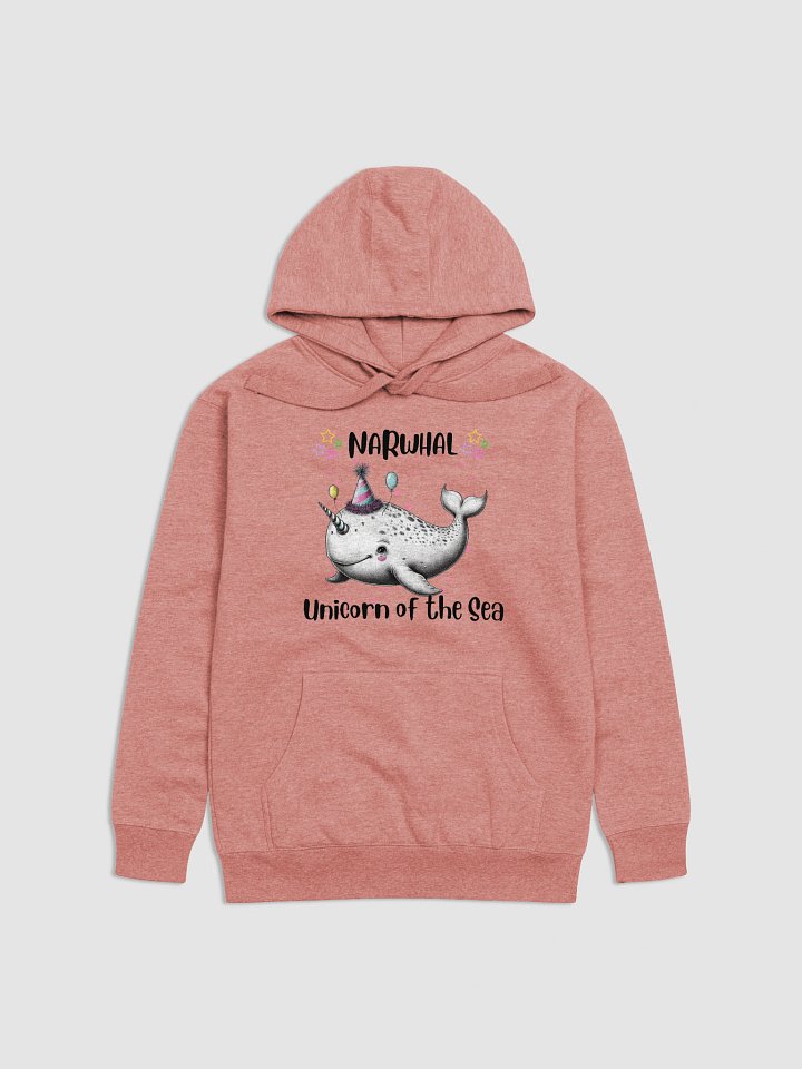 Festive Narwhal Party Hoodie product image (1)