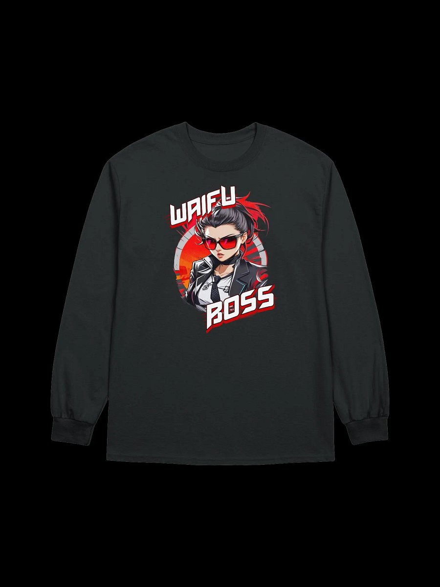 Waifu Boss v1 - Gildan Ultra Cotton Unisex Long Sleeve T-Shirt product image (3)