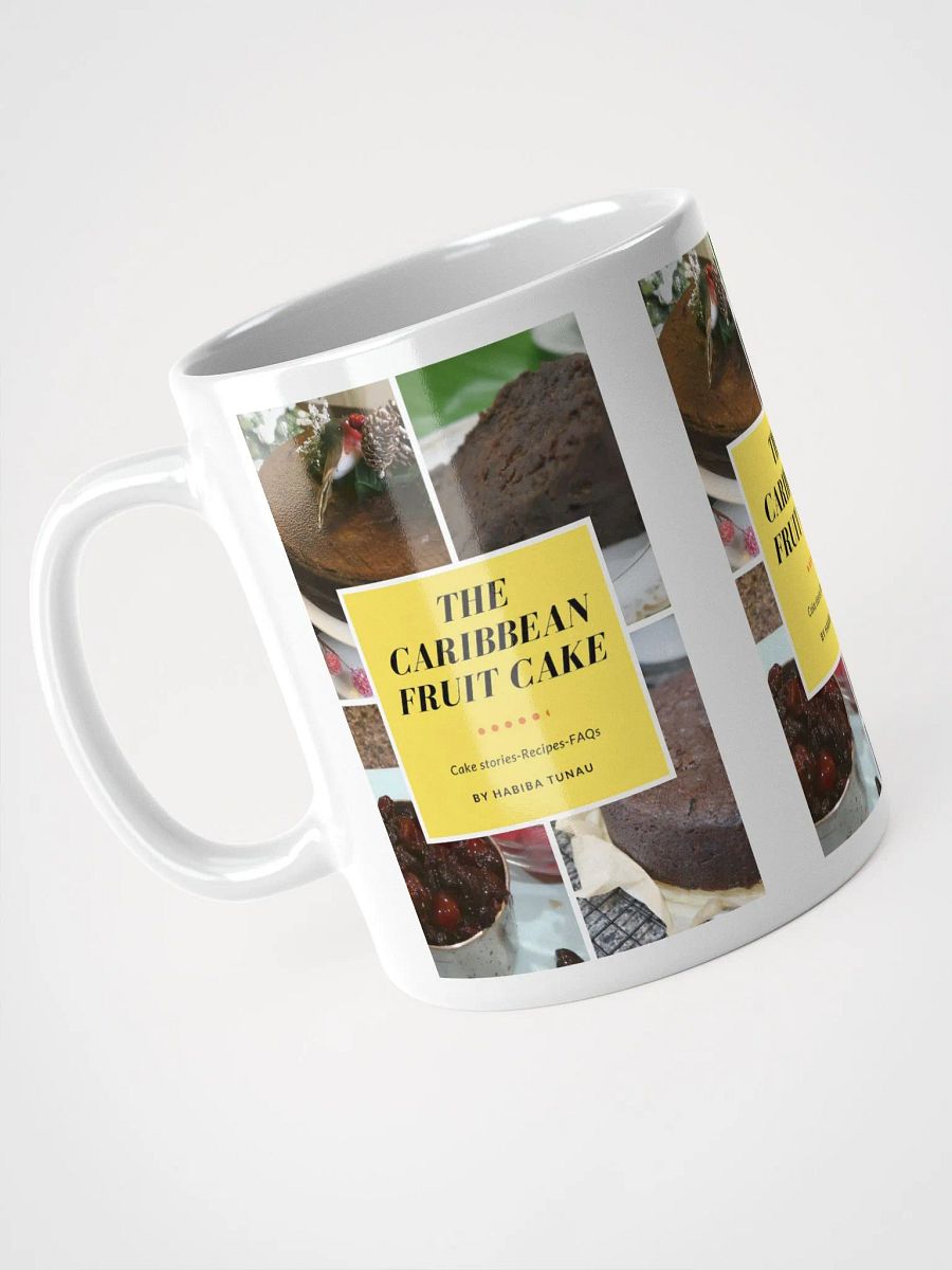 Caribbean Fruit Cake Glossy Mug product image (8)