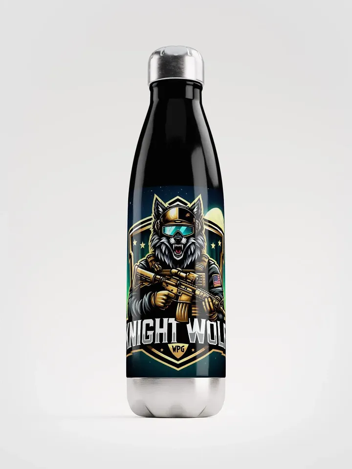 Knight Wolf Stainless Steel Water Bottle product image (1)