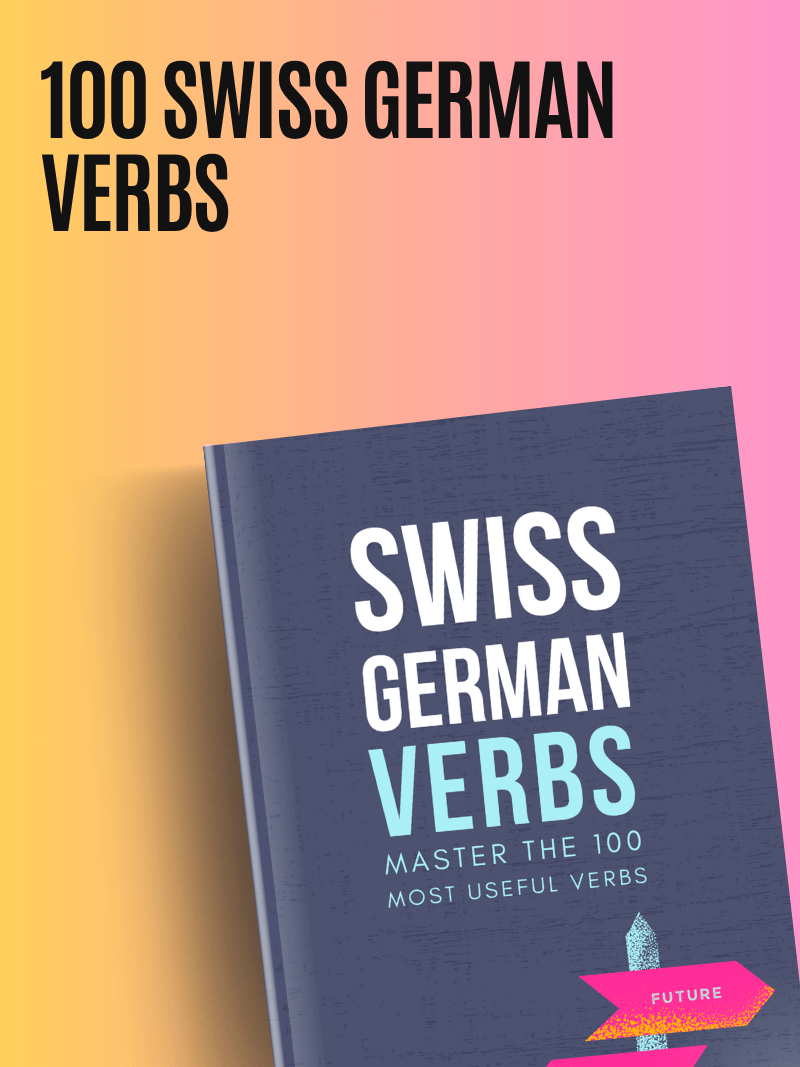 Swiss German Verbs - Master the 100 Most Useful Verbs product image (1)