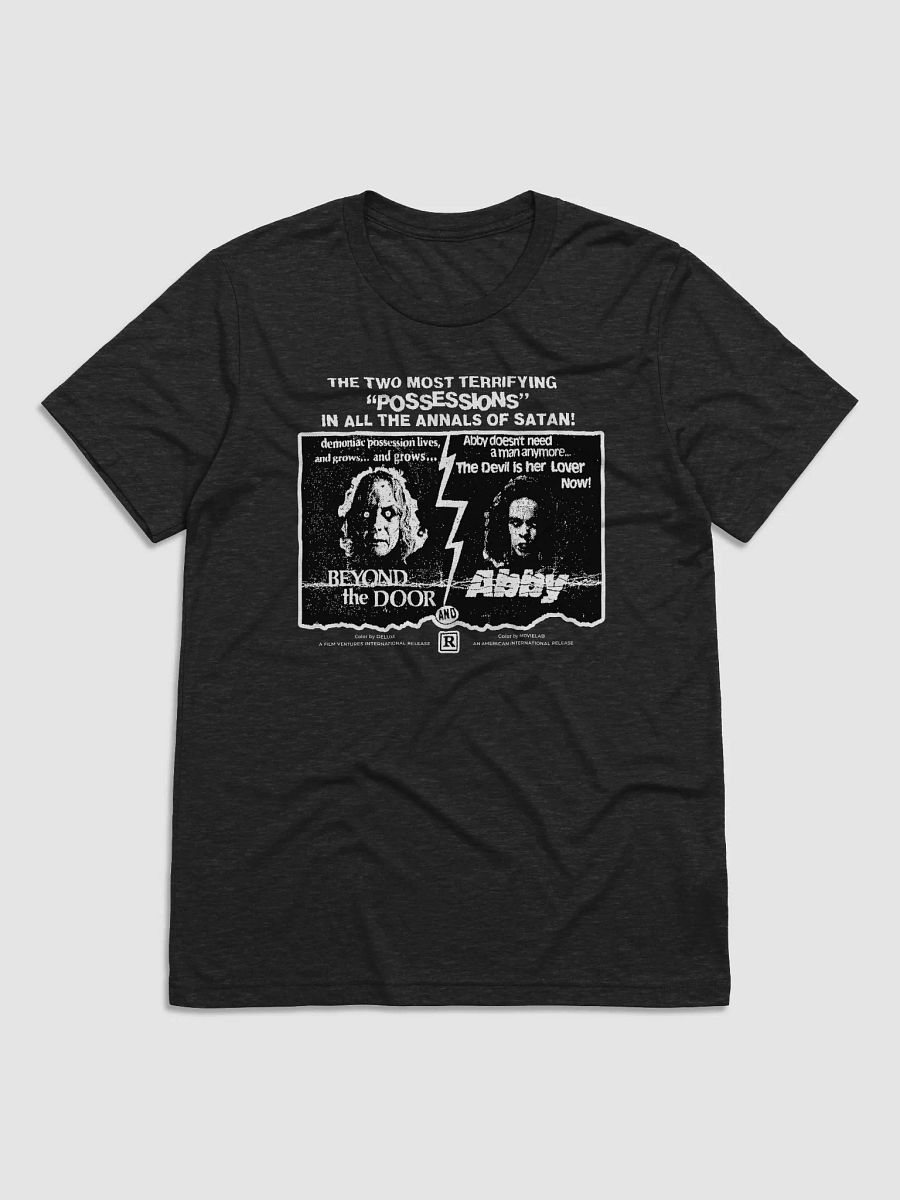 Beyond The Door / Abby Double Feature! | Tri-Blend Unisex T-Shirt product image (1)