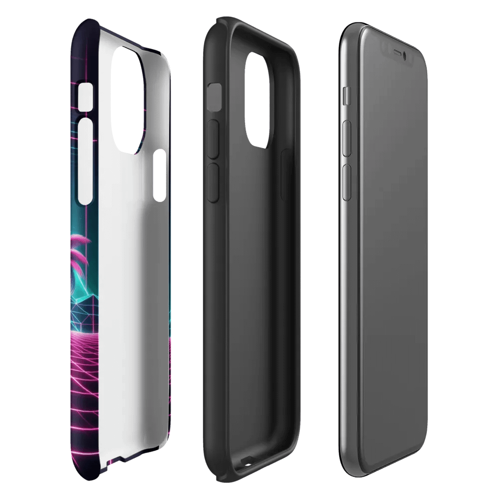 Neon Sunburst iPhone® Tough Case product image (55)