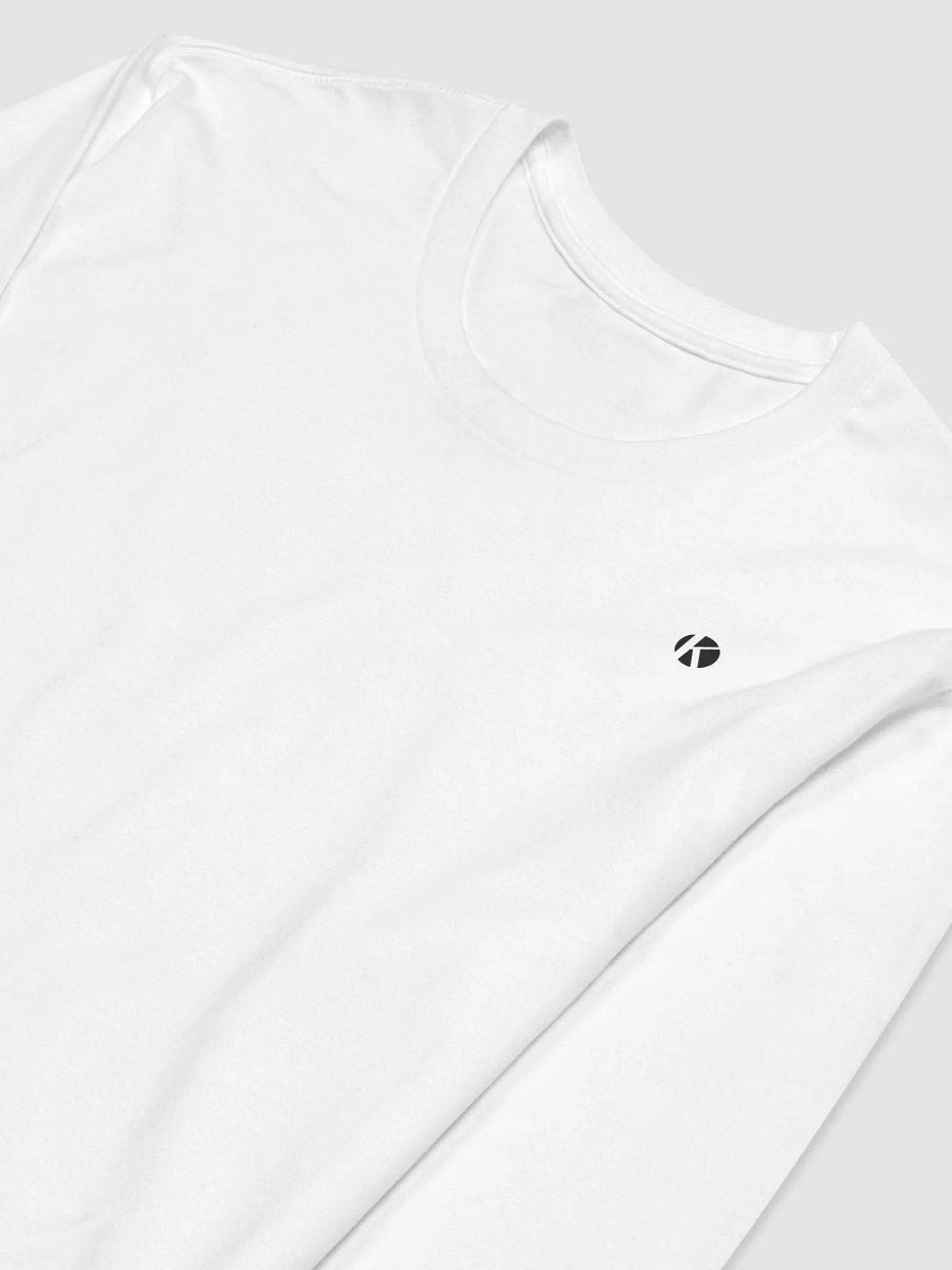 White Premium Fitted Long Sleeve product image (3)