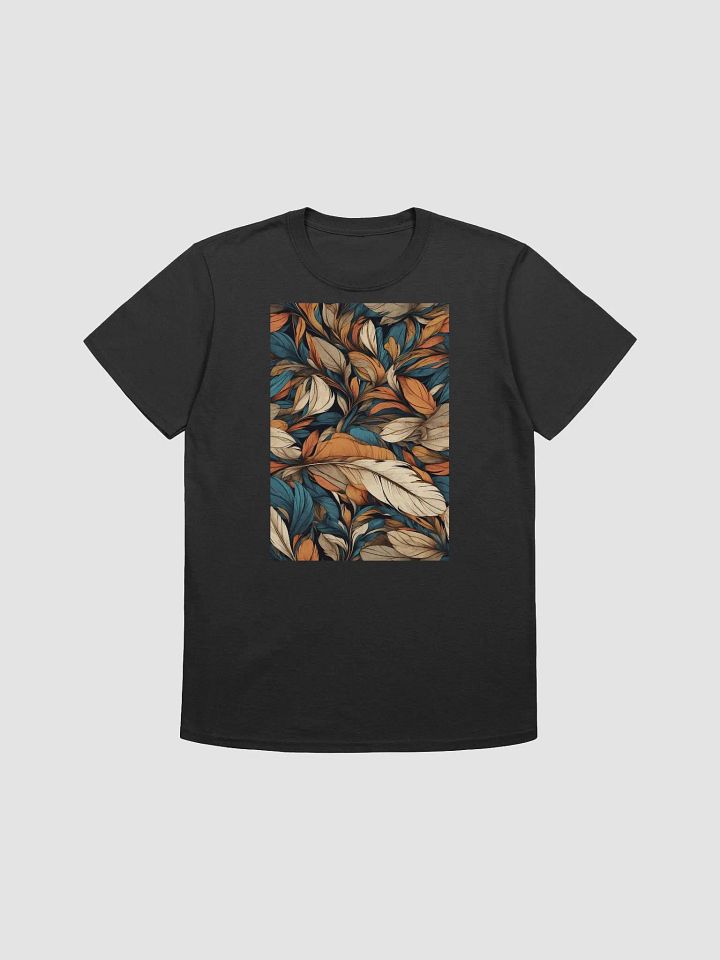 Autumnal Feathers Abstract T-Shirt product image (2)