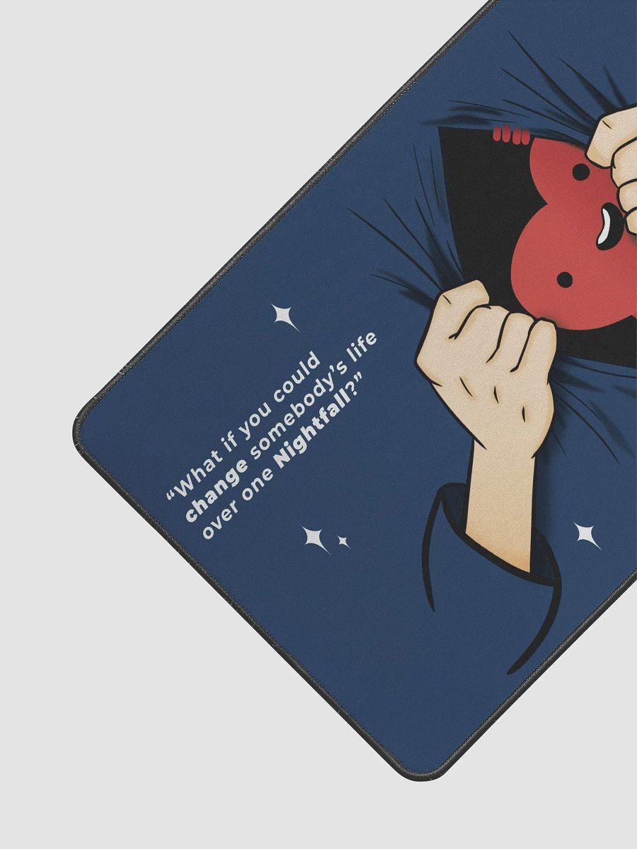 Open Heart Desk Mat (Navy) product image (3)