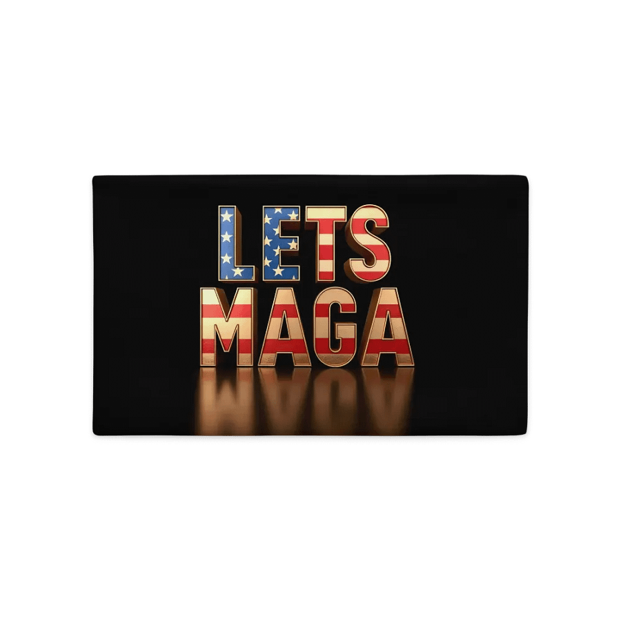 Patriotic Lets Maga Premium Pillow Case product image (6)
