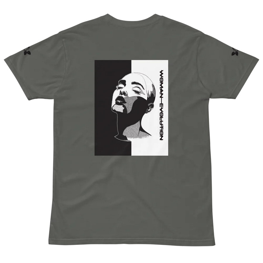 Woman Evolution as colour unisex premium t-shirt ( black version) product image (10)