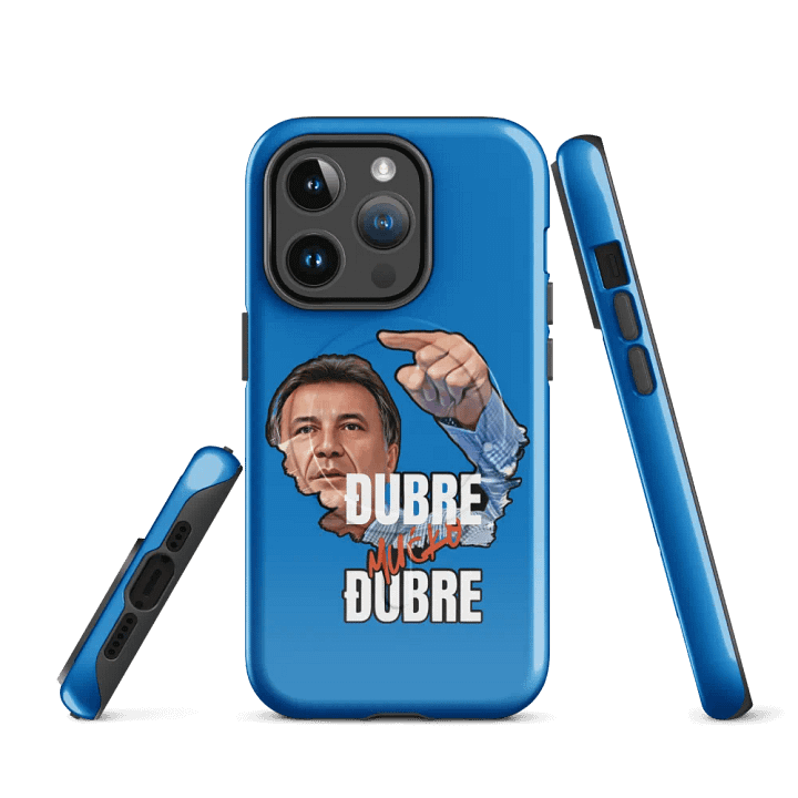 Đubre Mućko Đubre Stylized iPhone® Tough Case product image (3)