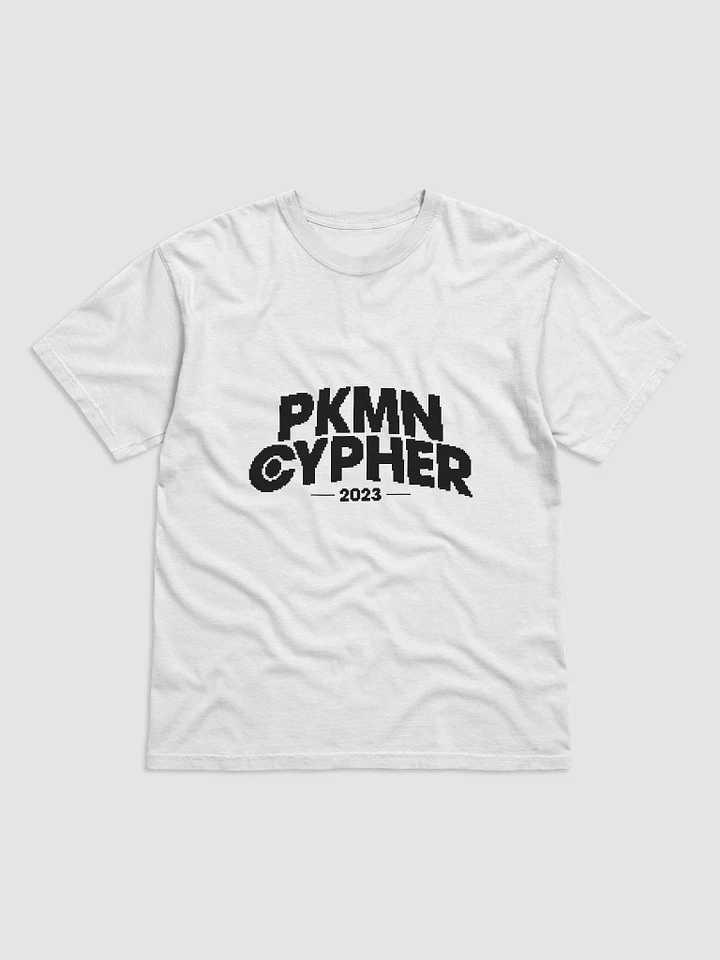 Cypher Logo T-Shirt (Black Print) product image (6)