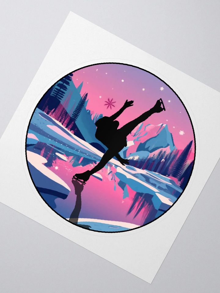 Ice Queen Spiral Sticker product image (2)