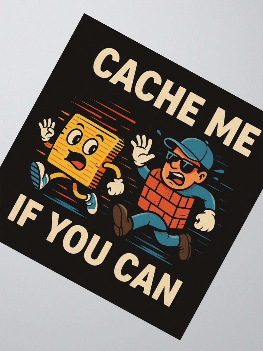 CACHE ME IF YOU CAN - Sticker product image (2)