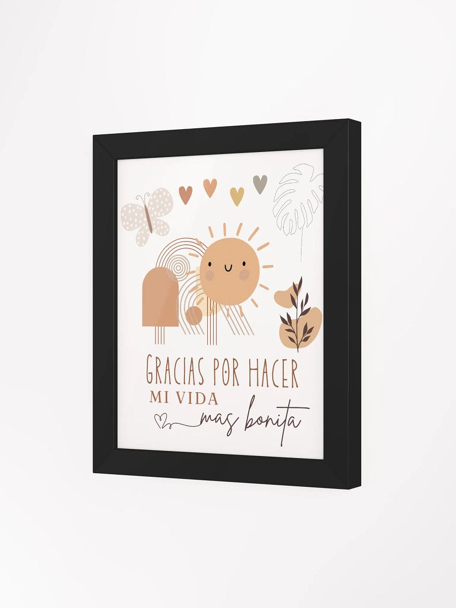 Boho Happy Mother´s Day Gracias Cute Wall Art product image (3)