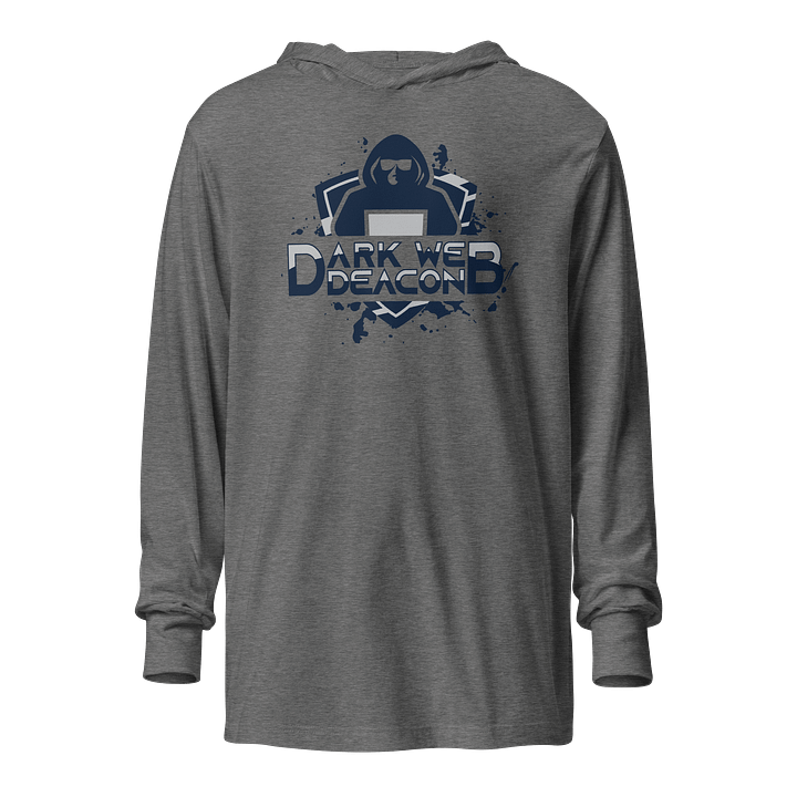 DWD Long Sleeve Light Hoodie - Blue Logo product image (1)