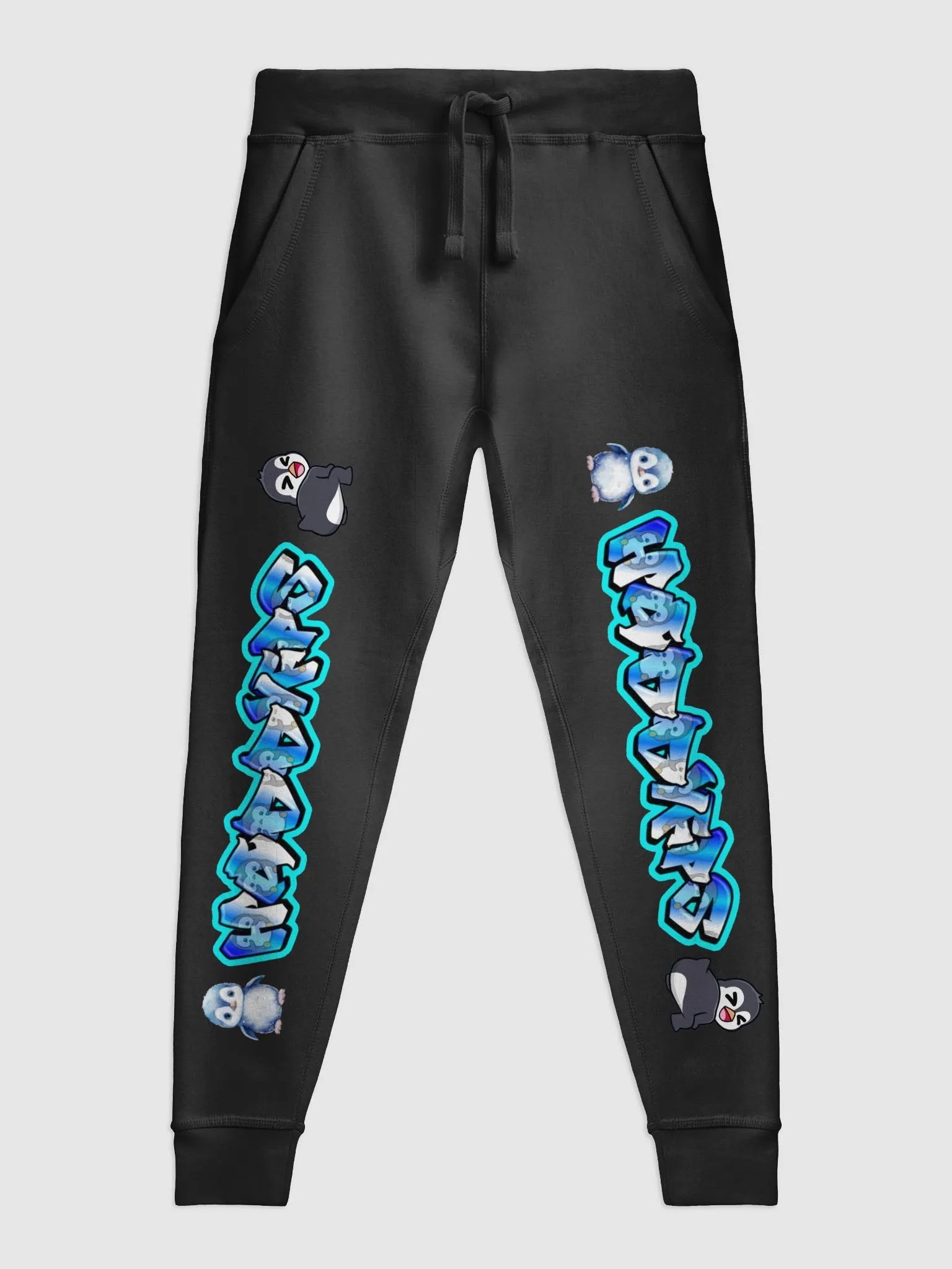 HaddyFPS Twerking Penguin Fleece Pants product image (1)