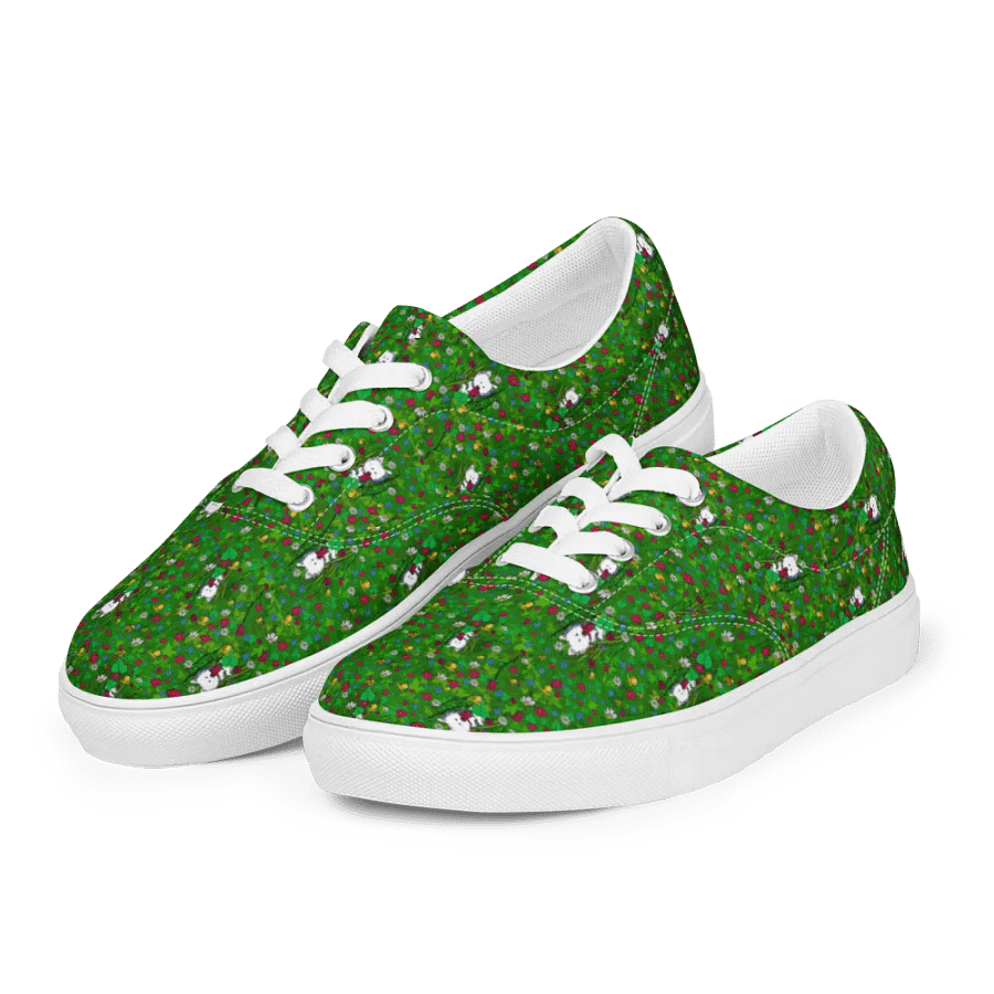 Westie Dog Garden Helper Canvas Sneakers product image (4)