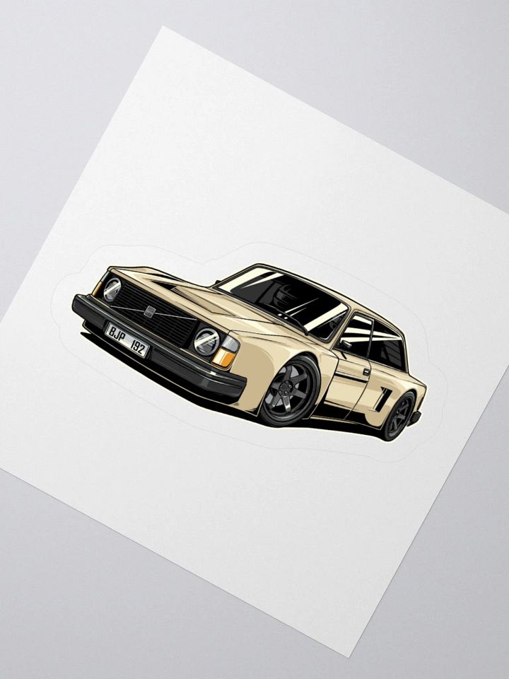 The Mid-Engine V10 Volvo Sticker product image (5)