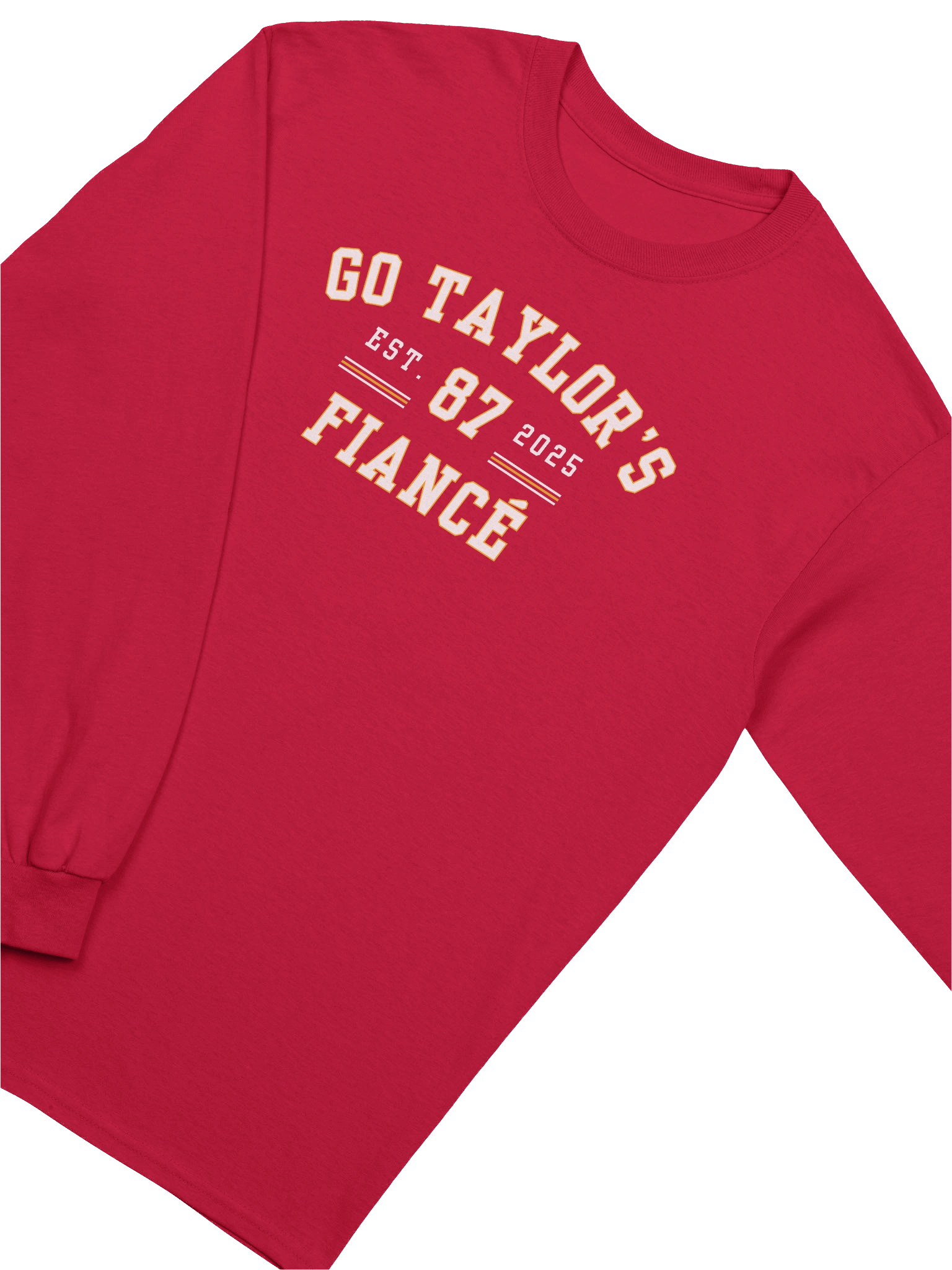 Go Taylor's Fiancé Long Sleeve Tee - Ring Season Collection product image (1)