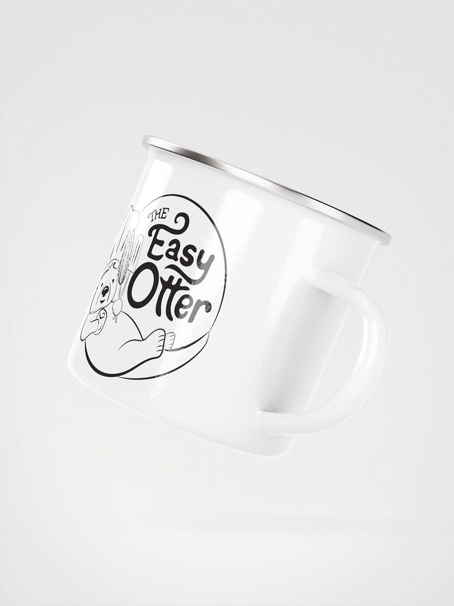Easy Otter Enamel Mug product image (2)