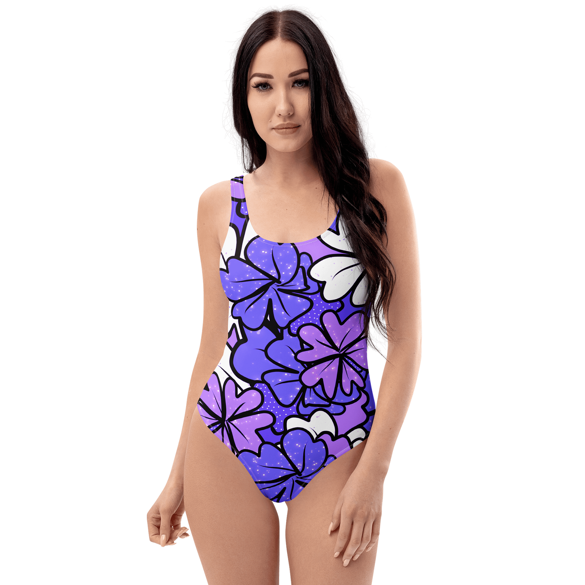Lavender Bloom All-Over Swimsuit product image (1)