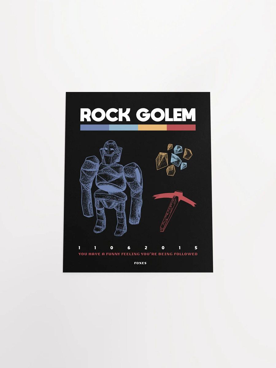 Rock Golem - Poster product image (4)