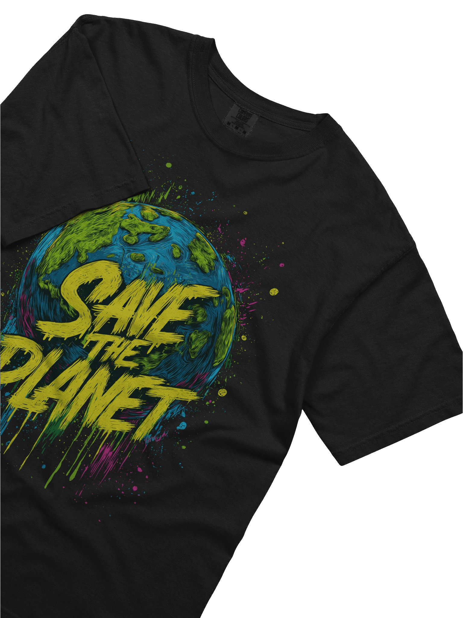 Save The Planet – Eco Street Art Tee product image (17)