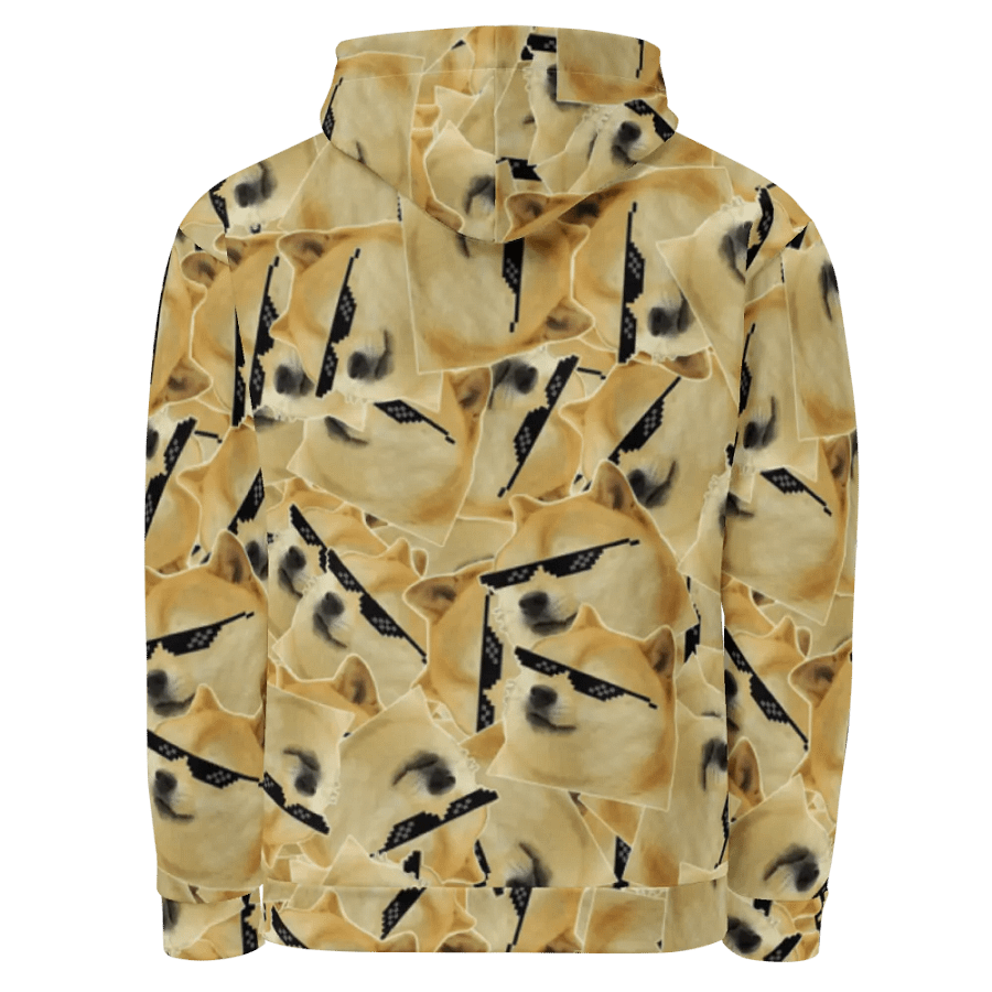 $DOGE Full Printed Unisex Hoodie product image (8)