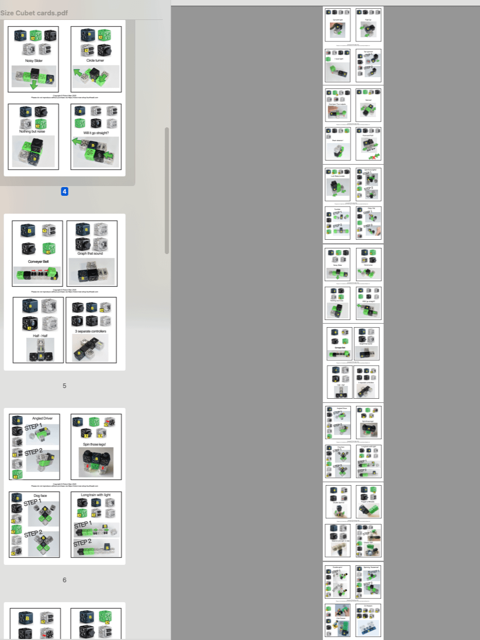 64 Cubelet puzzle cards! product image (5)