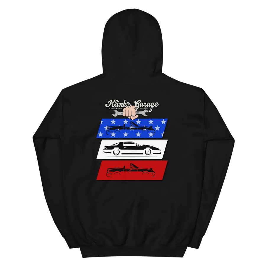 Klink's Garage embroidered Hoodie. product image (3)