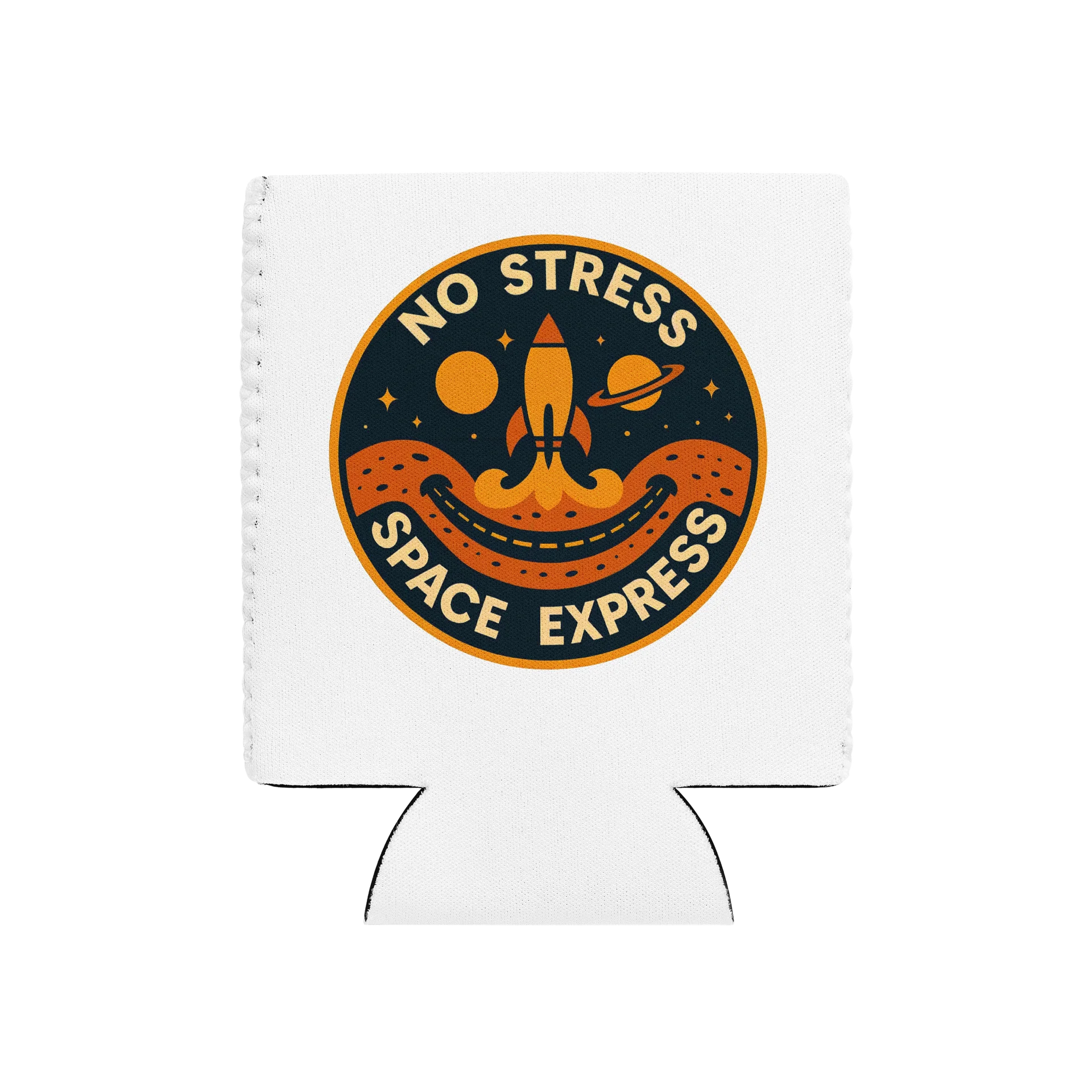 No Stress Space Express Can Coozie product image (2)