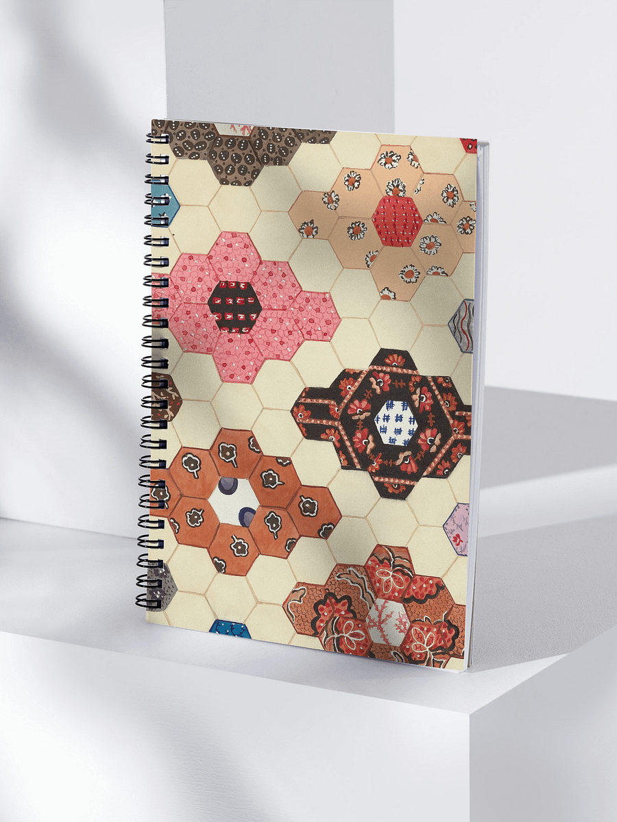 HexaQuilt Spiral Notebook product image (4)