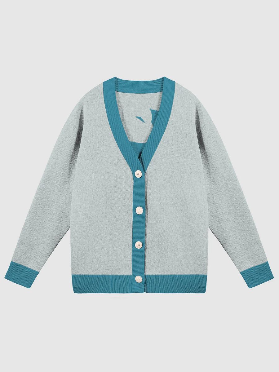 KawaiKitten Icy Cat Knitted Cardigan product image (2)