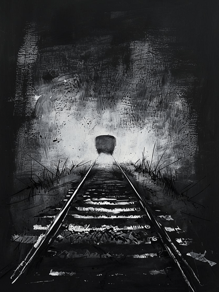 Ethereal Tunnel Vision Framed Art product image (1)
