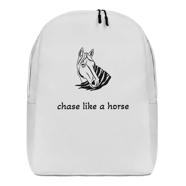 horse printed unisex bagpack product image (2)