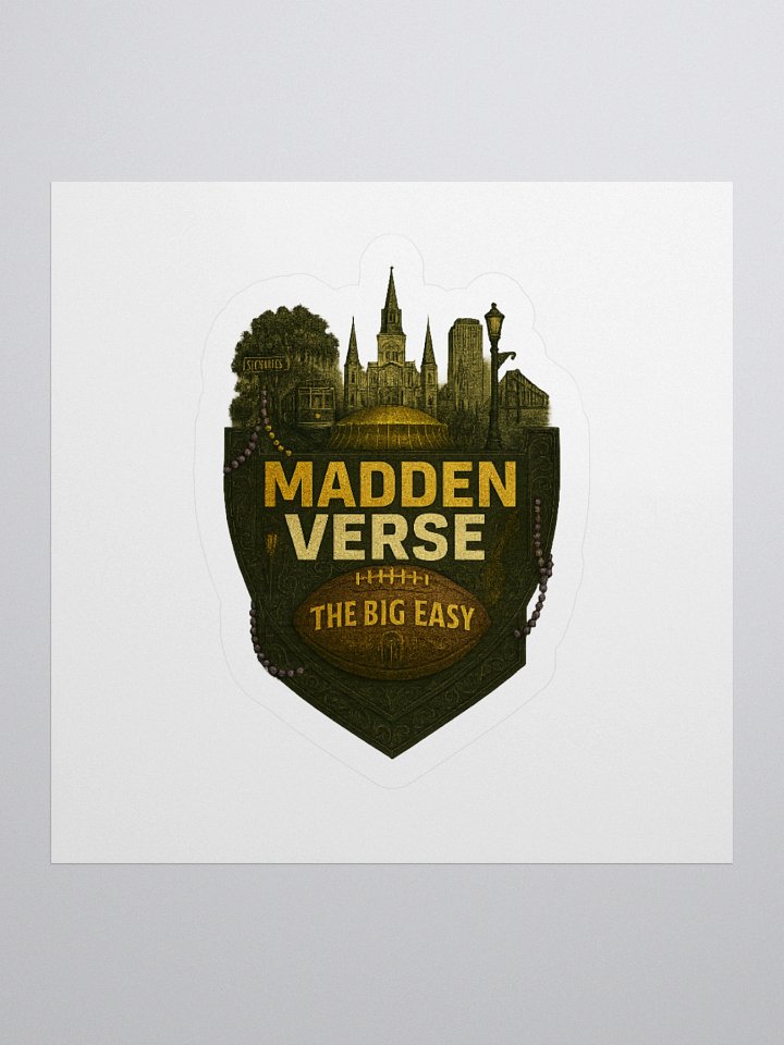 THE BIG EASY CREST STICKER product image (1)