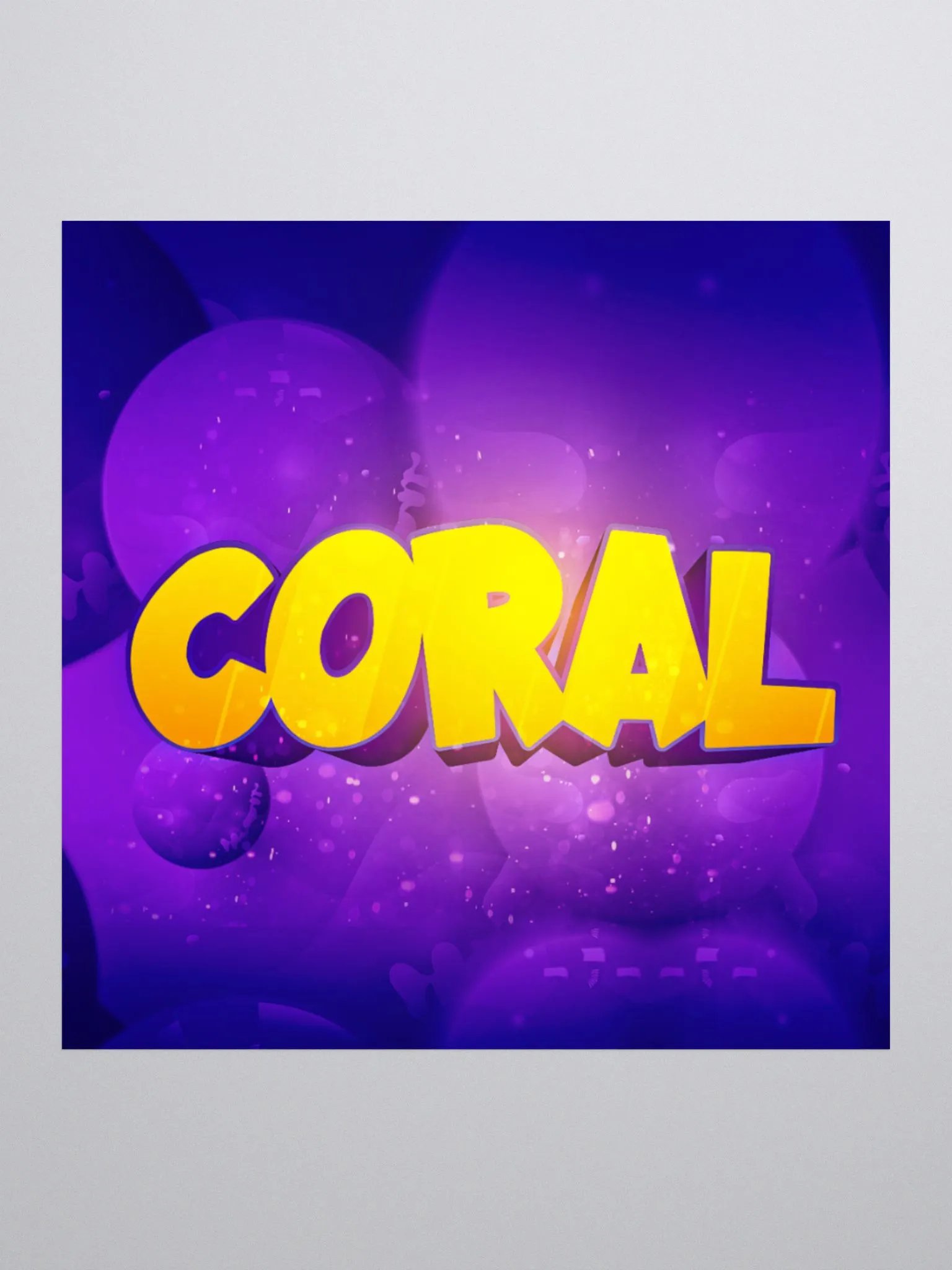 Coral Logo Sticker product image (1)