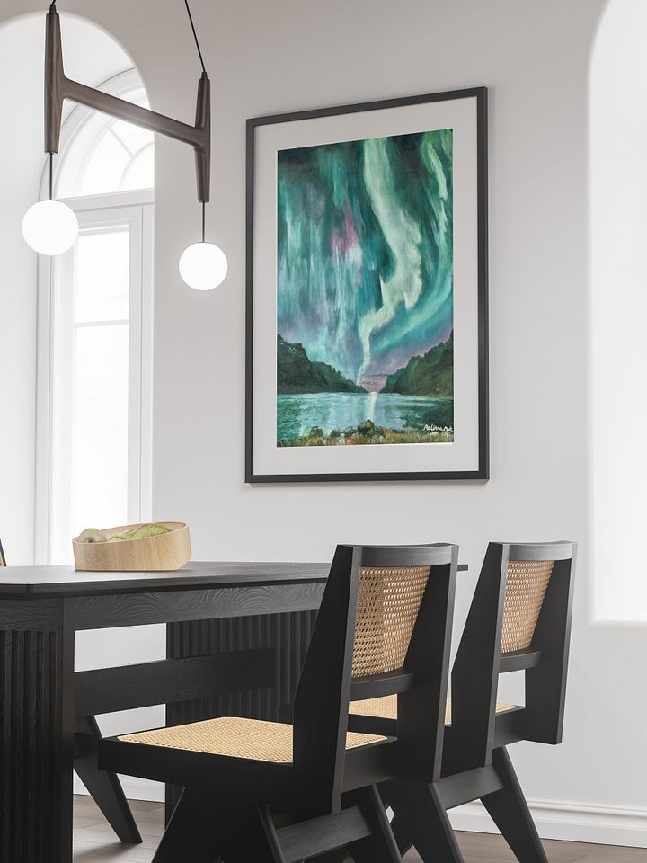 Northern Lights, Ersfjorden Art Print product image (29)