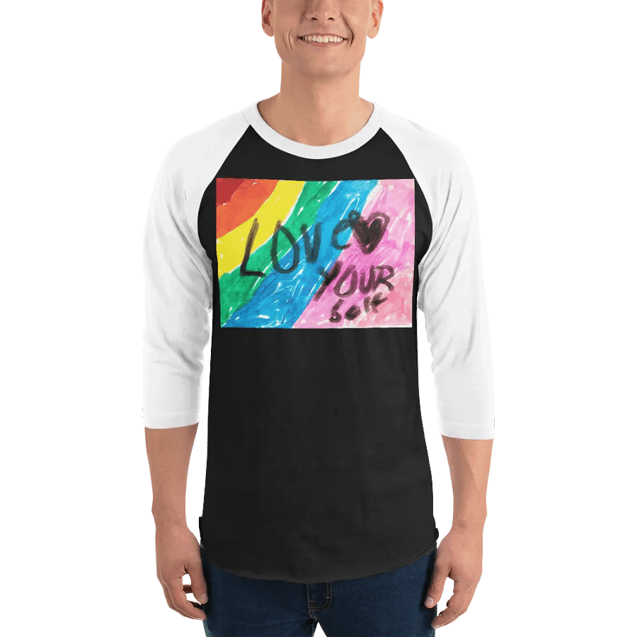Love Yourself Original Artwork Baseball Shirt product image (13)