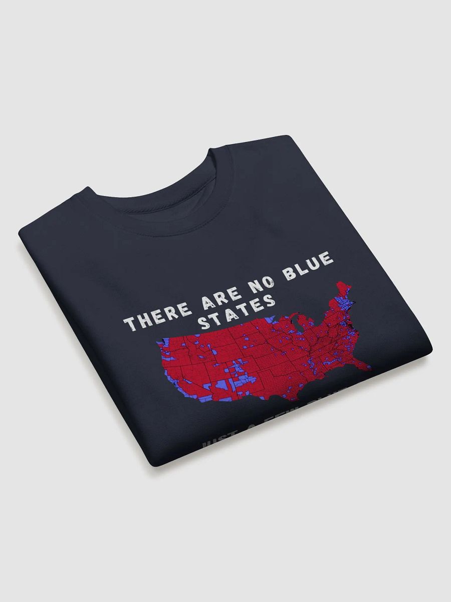 There are no blue states Map Premium Sweatshirt product image (21)
