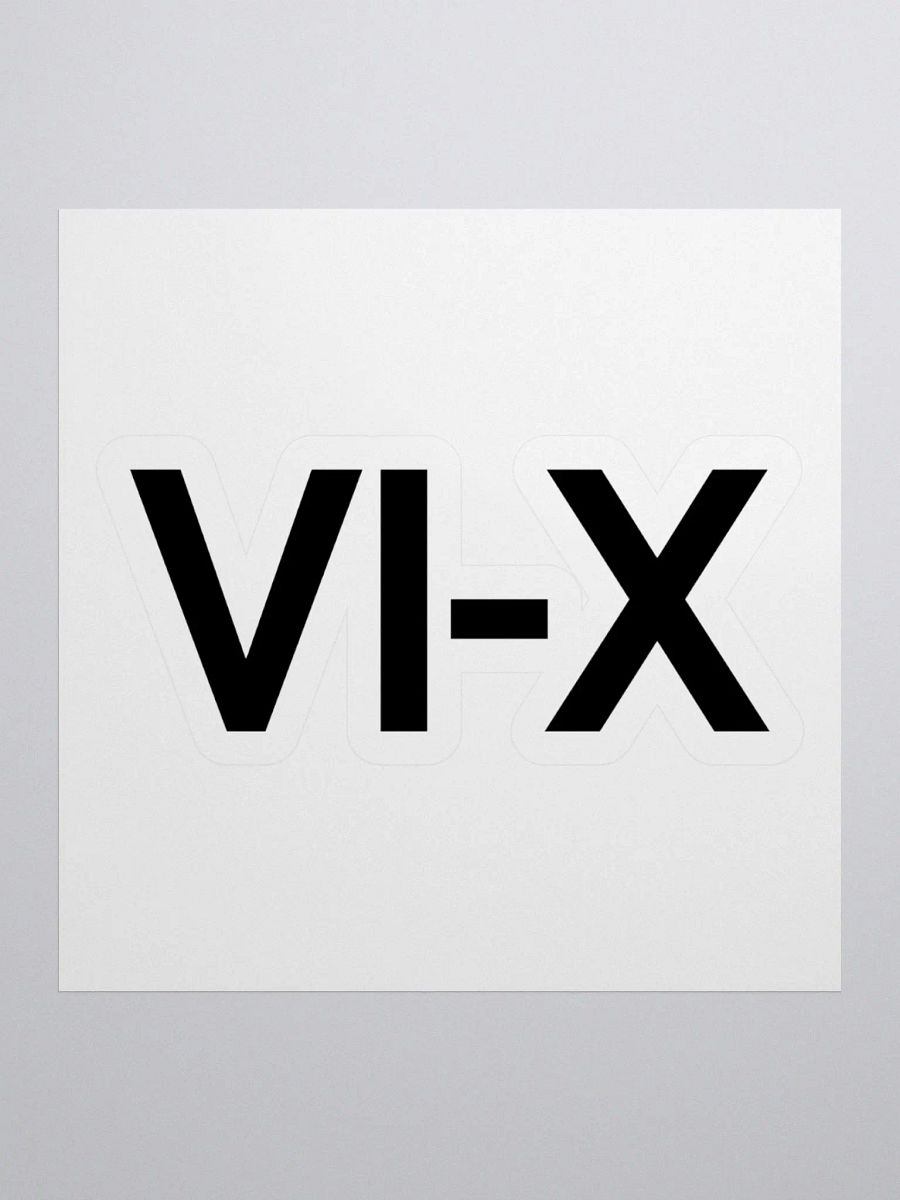 VI-X Kiss Cut Stickers product image (4)