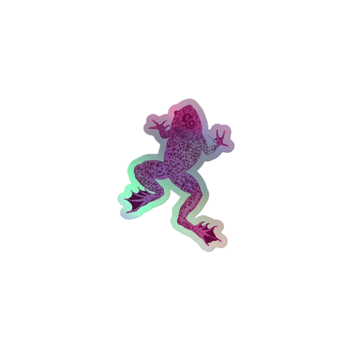 Holographic Pink Frog product image (1)
