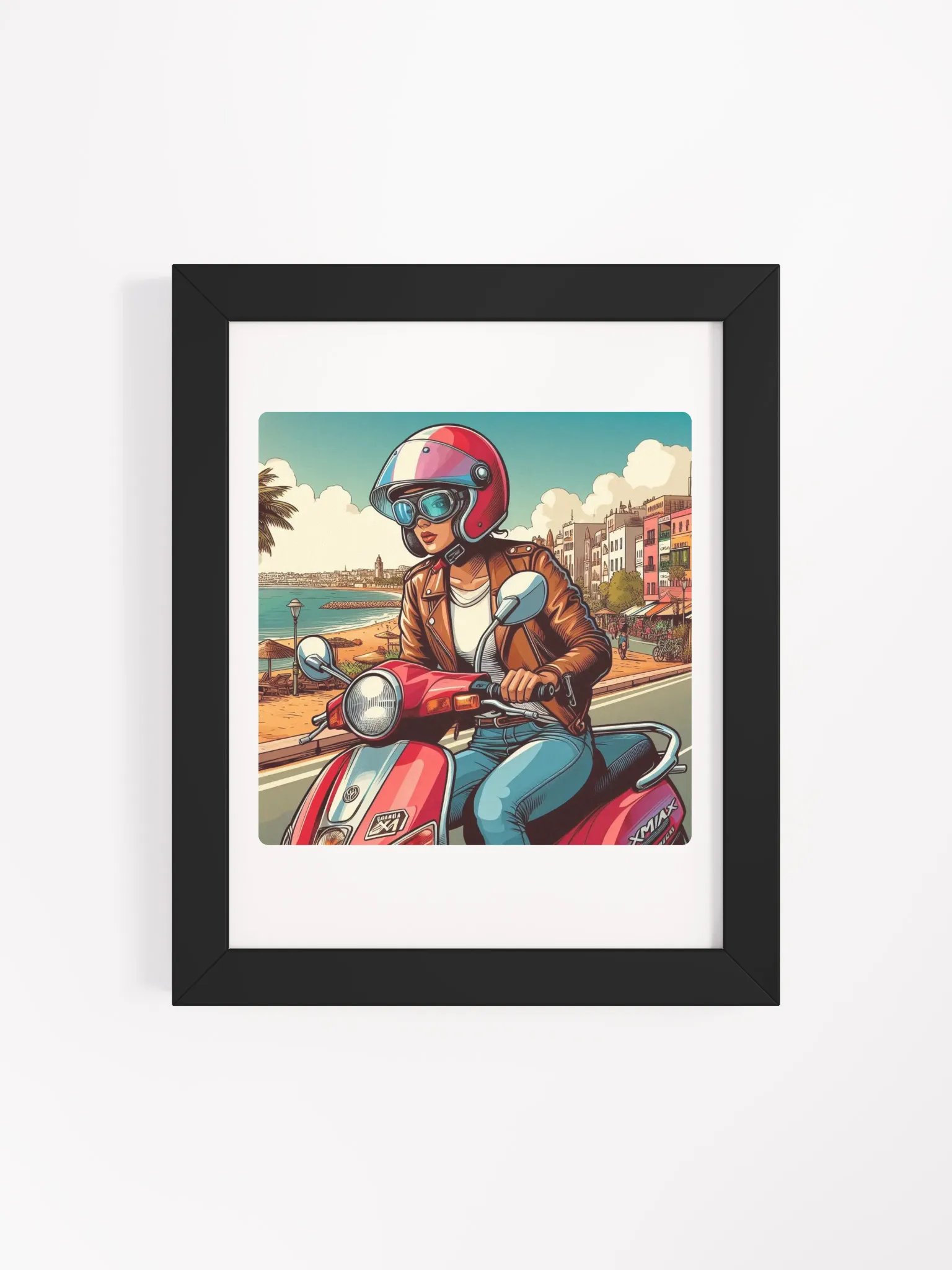 Vibrant Ayous Wood Framed Poster product image (104)