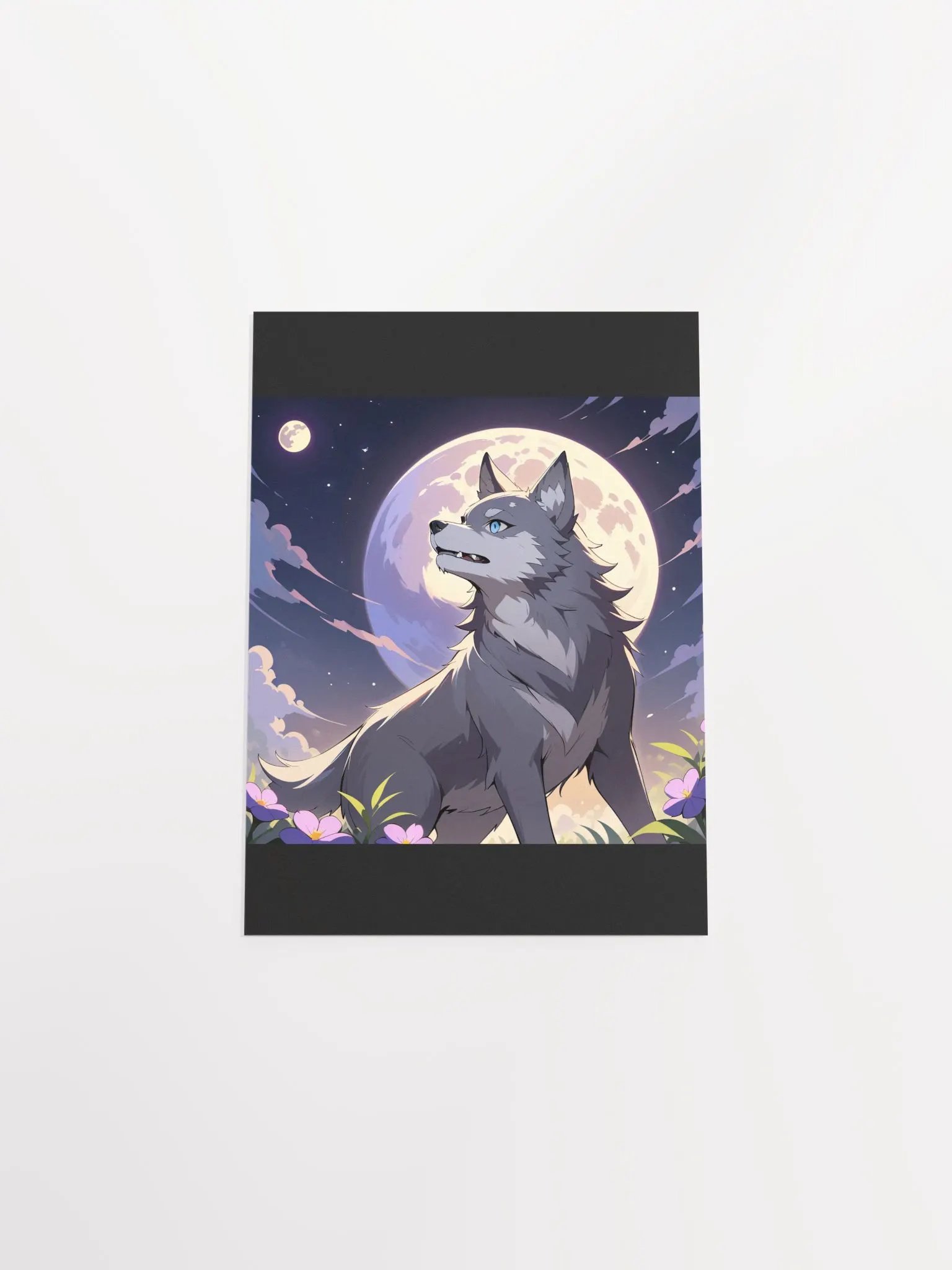 Moonlit Wolf Poster product image (50)